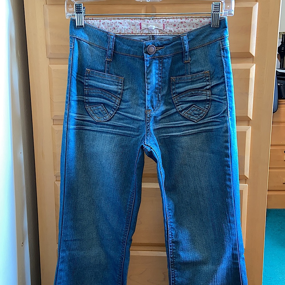 High Rise Flared Bell Bottom Jeans - Picture 5 of 6